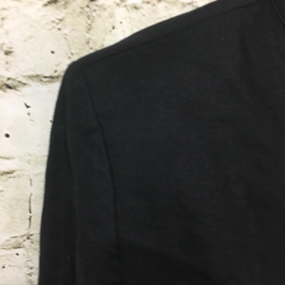Banana Republic Black Linen Zip Up Jacket - Picture 2 of 5